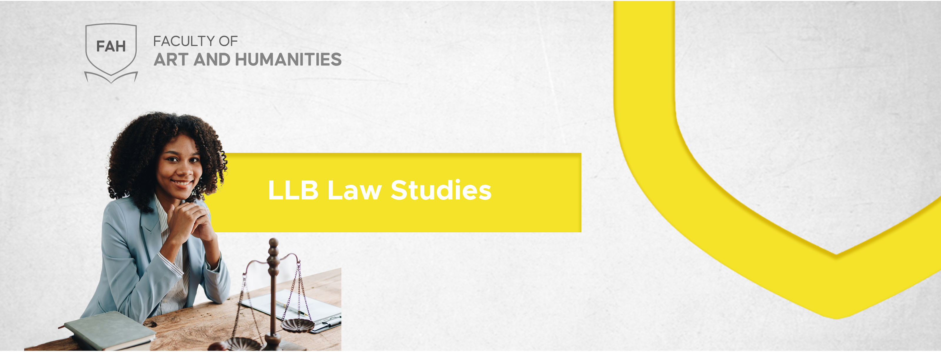 LLB Law Studies - English - Faculty of Arts and Humanities - Department of Law